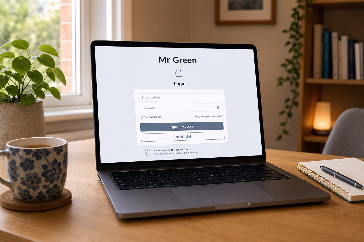 Mr Green UK Login Experience